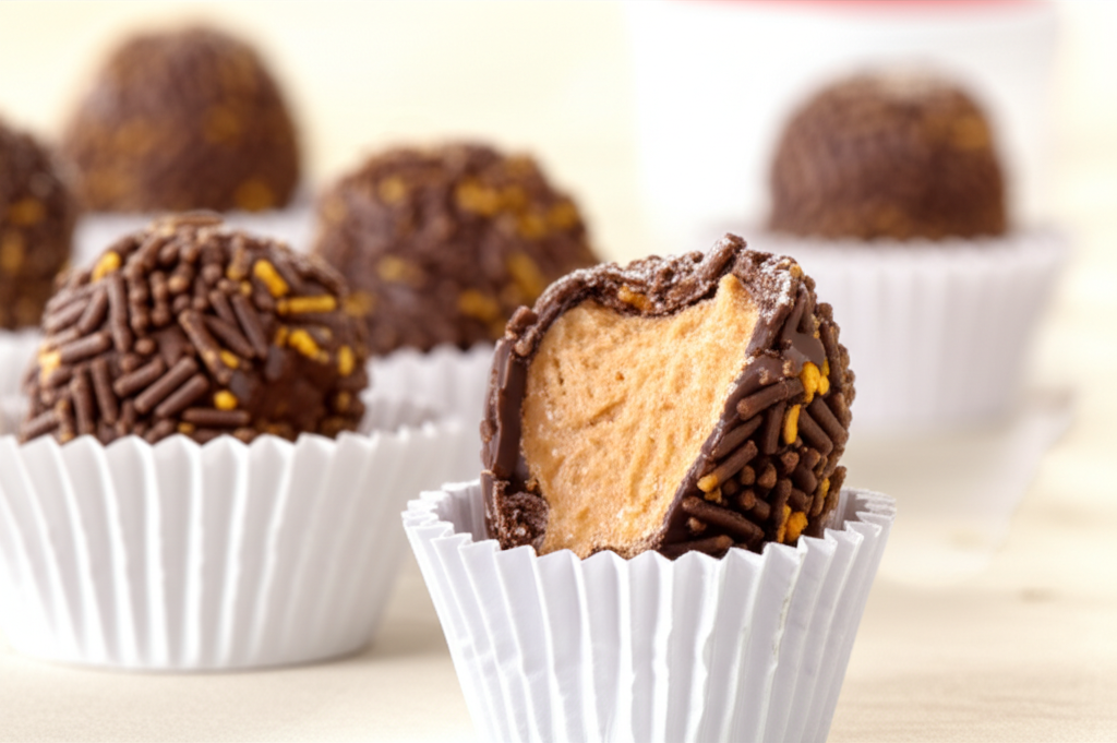 Receita Caseira Fácil de Bombom de Leite em Pó Delicioso e Rápido