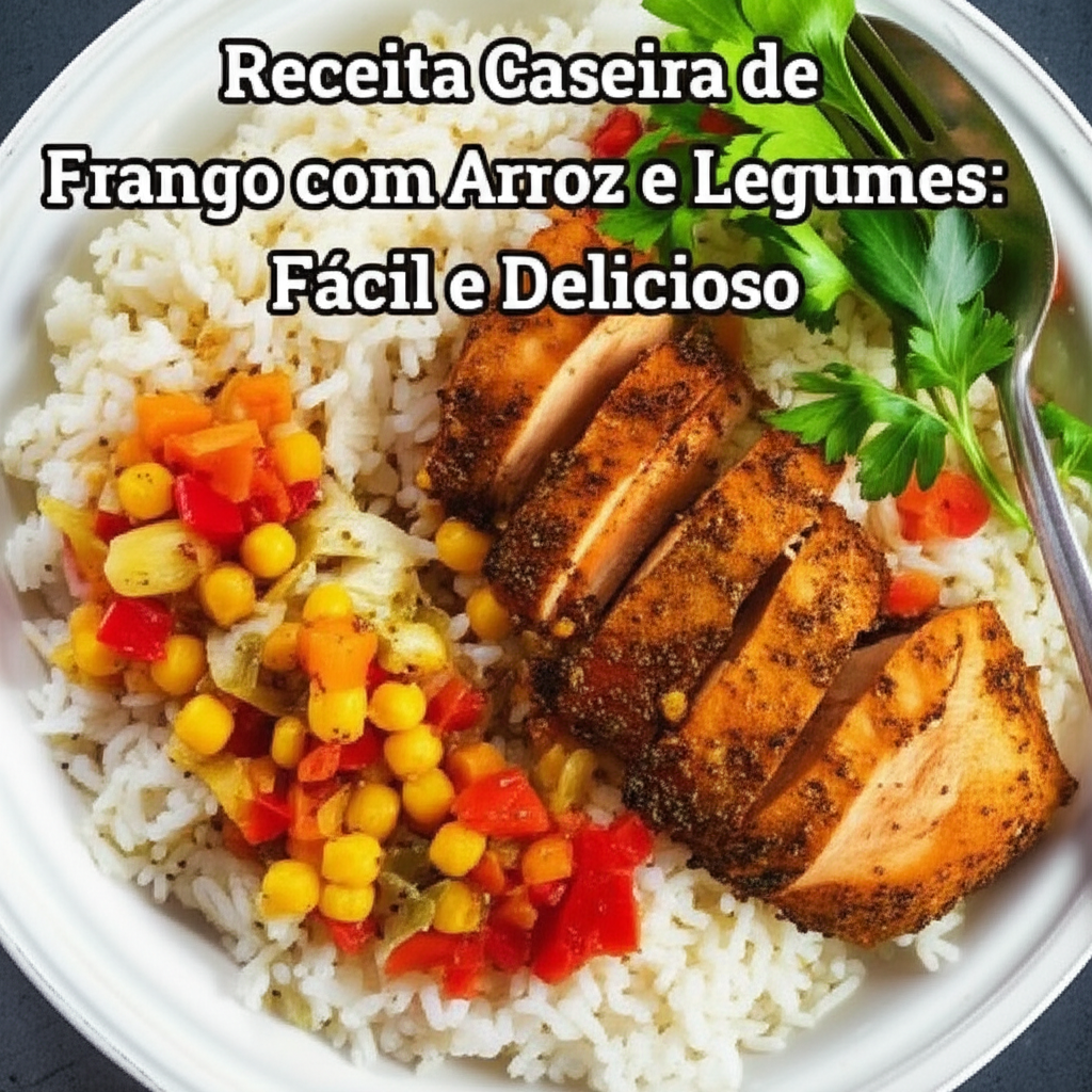 Receita Caseira de Frango com Arroz e Legumes: Fácil e Delicioso
