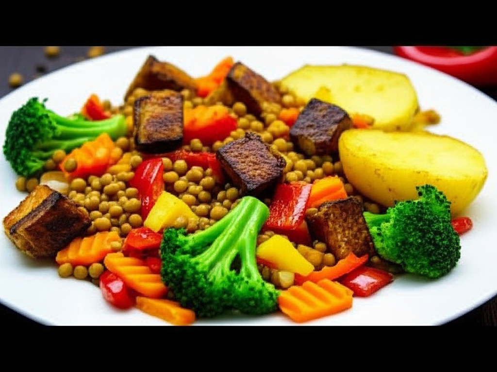 Receita Caseira: Soja, Legumes e Batatas Deliciosas e Fáceis!