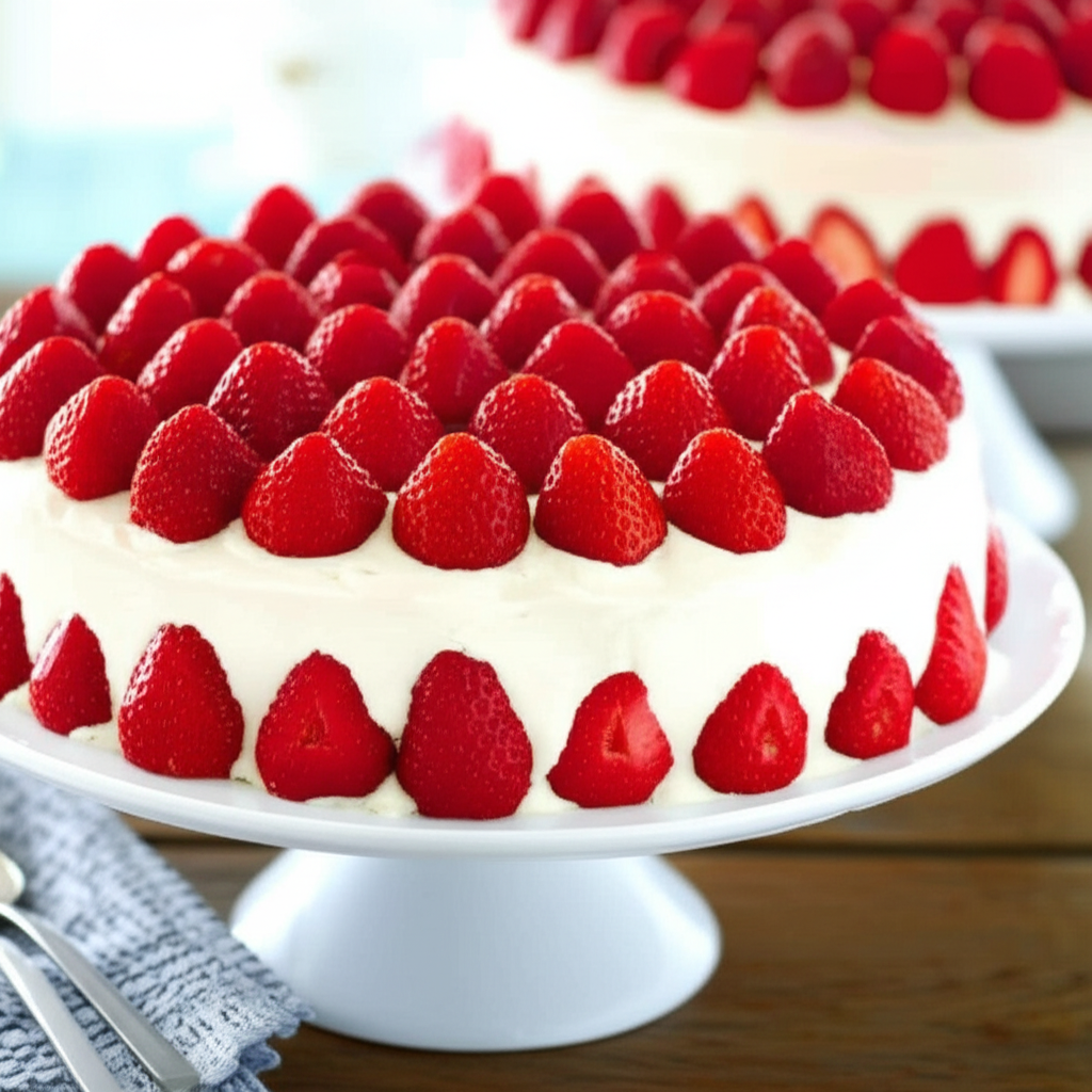 Receita Caseira: Torta Charlotte de Morango Deliciosa e Fácil!