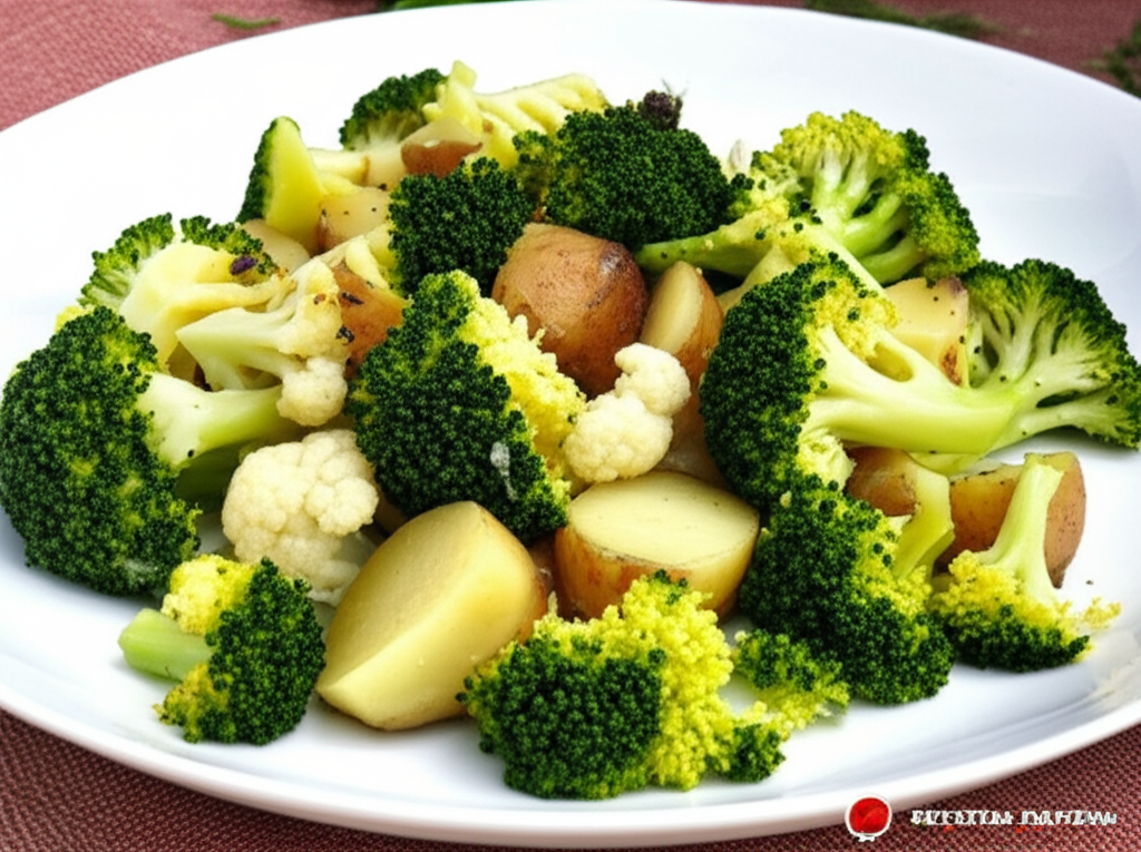Receita Deliciosa com Brócolis, Couve-Flor, Batata Salsa e Beterraba