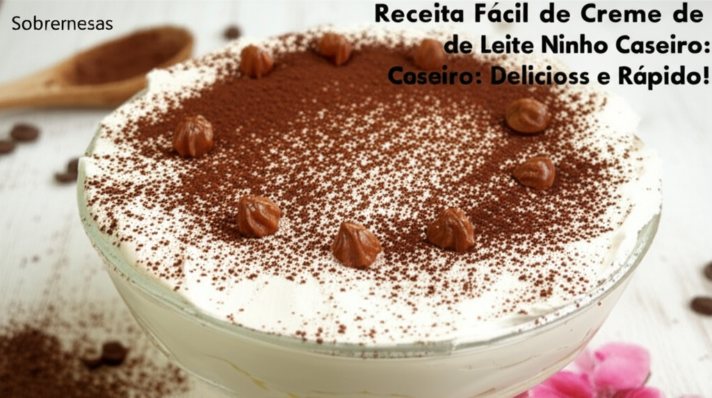 Receita Fácil de Creme de Leite Ninho Caseiro: Delicioso e Rápido!