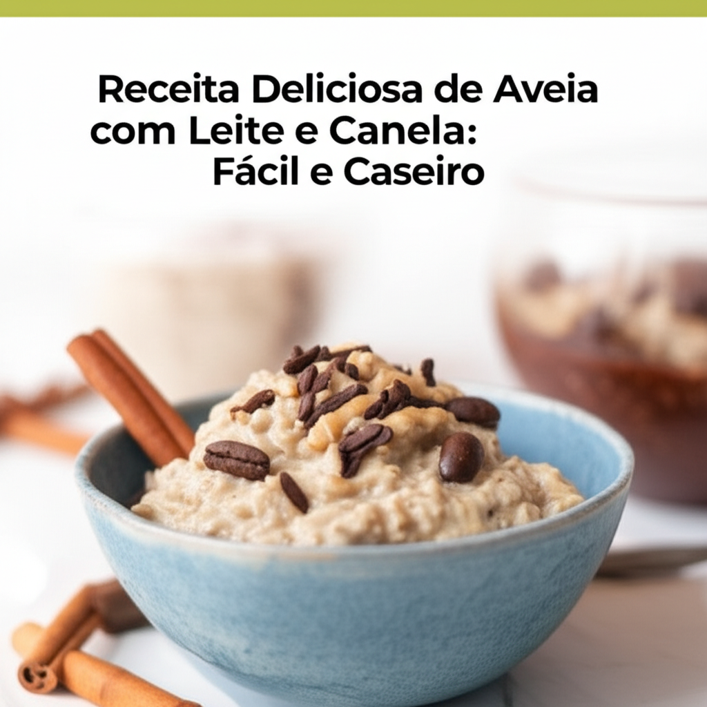 Receita Deliciosa de Aveia com Leite e Canela: Fácil e Caseiro