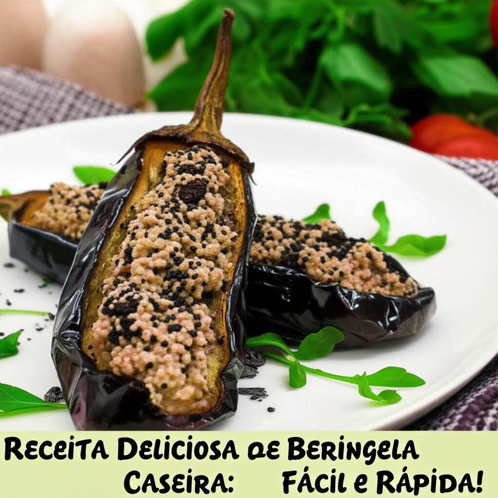 Receita Deliciosa de Beringela Caseira: Fácil e Rápida!
