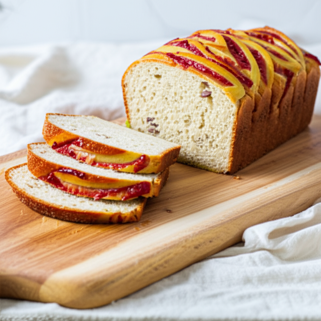 Receita Fácil de Pão Caseiro com Batata, Tomate e Banana!