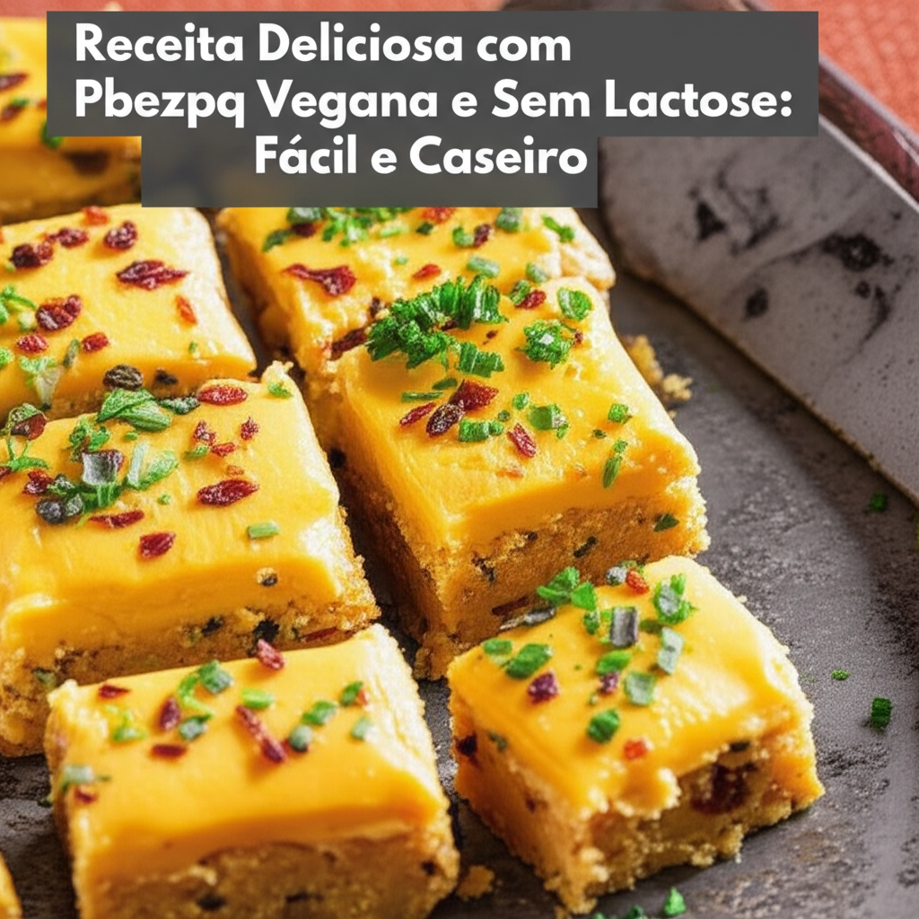 Receita Deliciosa com Pbezpq Vegana e Sem Lactose: Fácil e Caseiro