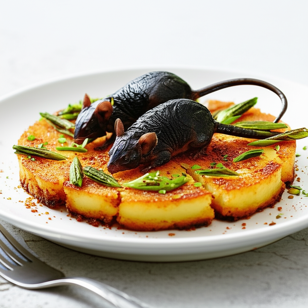 Receita Deliciosa: Rato Surpresa, Grilo Crocante e Barata Caseira!