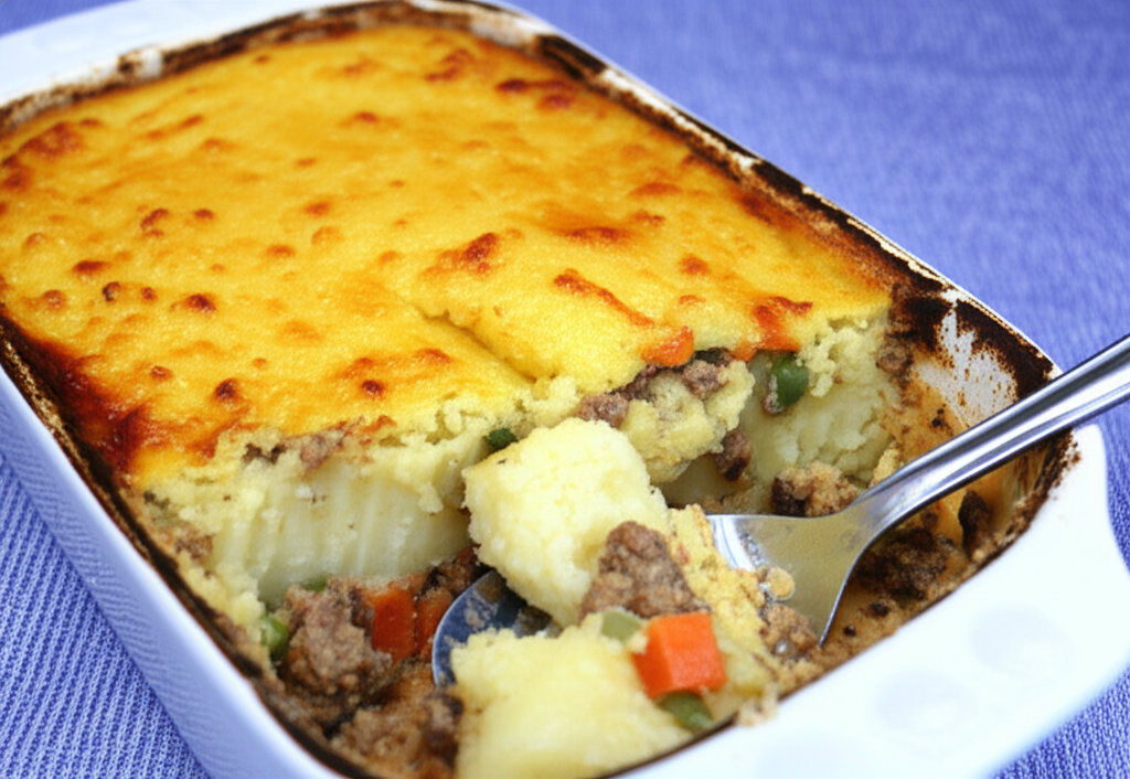 Receita Deliciosa: Escondidinho de Mandioca com Carne e Legumes