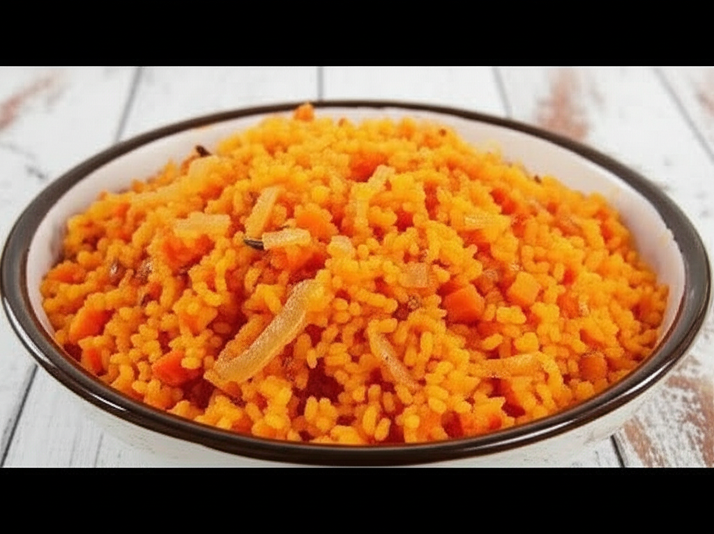 Receita Fácil e Deliciosa: Arroz com Cenoura e Cebola Caseiro