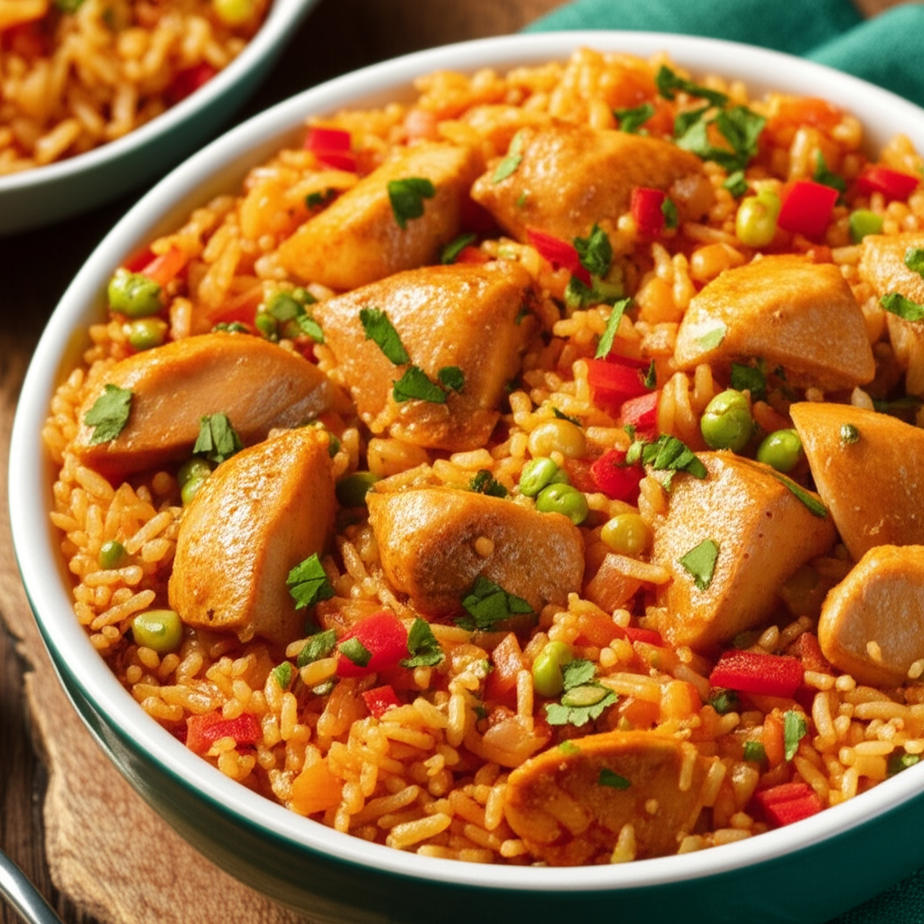 Receita Fácil de Arroz com Frango Caseiro: Delicioso e Rápido