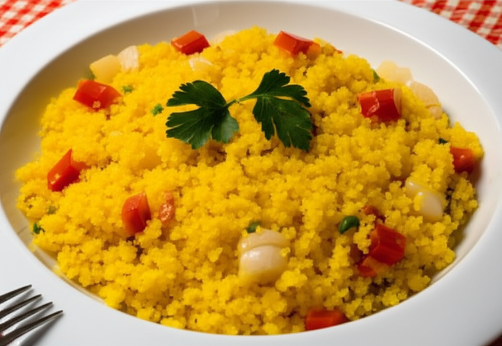 Receita Fácil e Deliciosa de Arroz com Fubá Caseiro