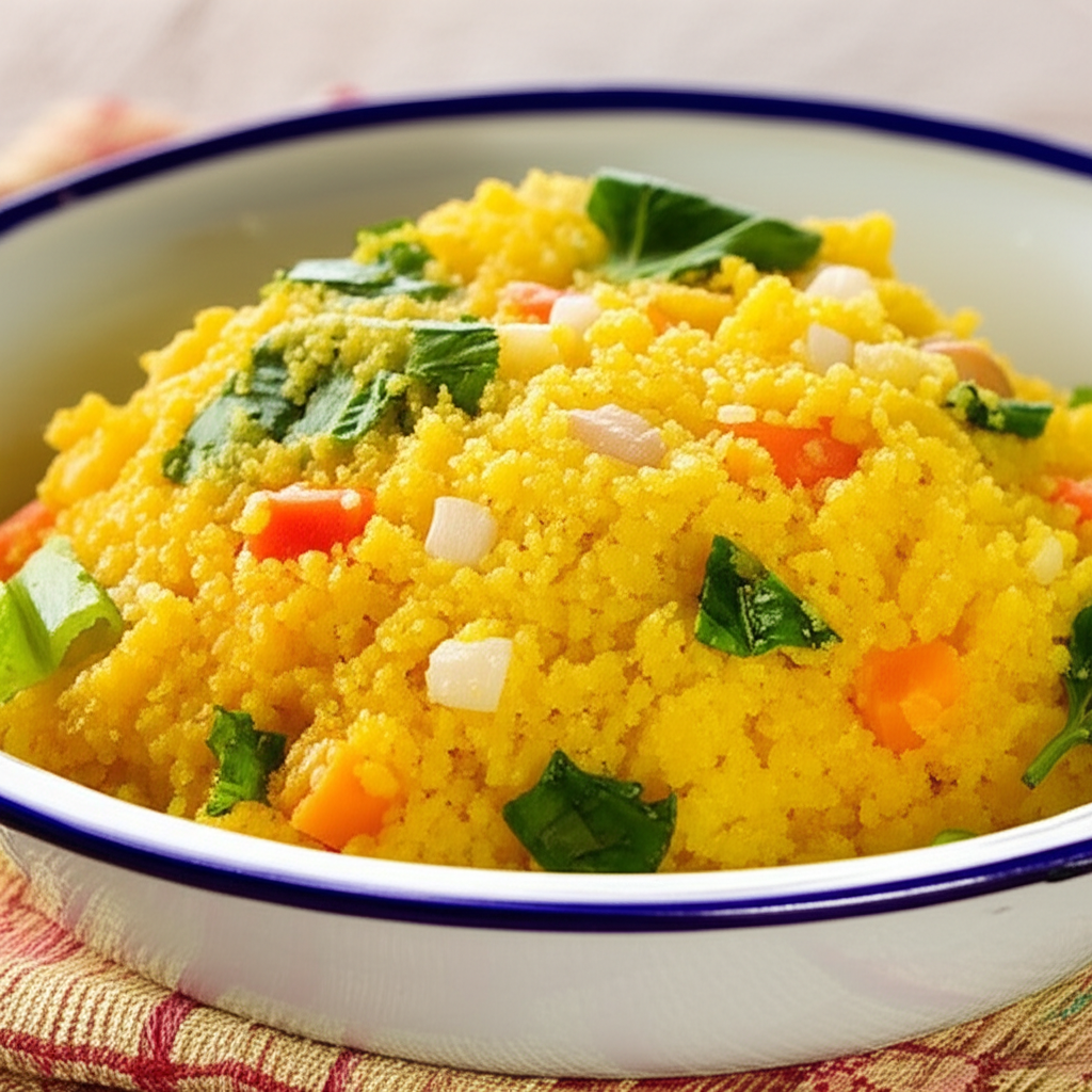 Receita Fácil de Arroz com Fubá Cremoso: Caseiro e Delicioso