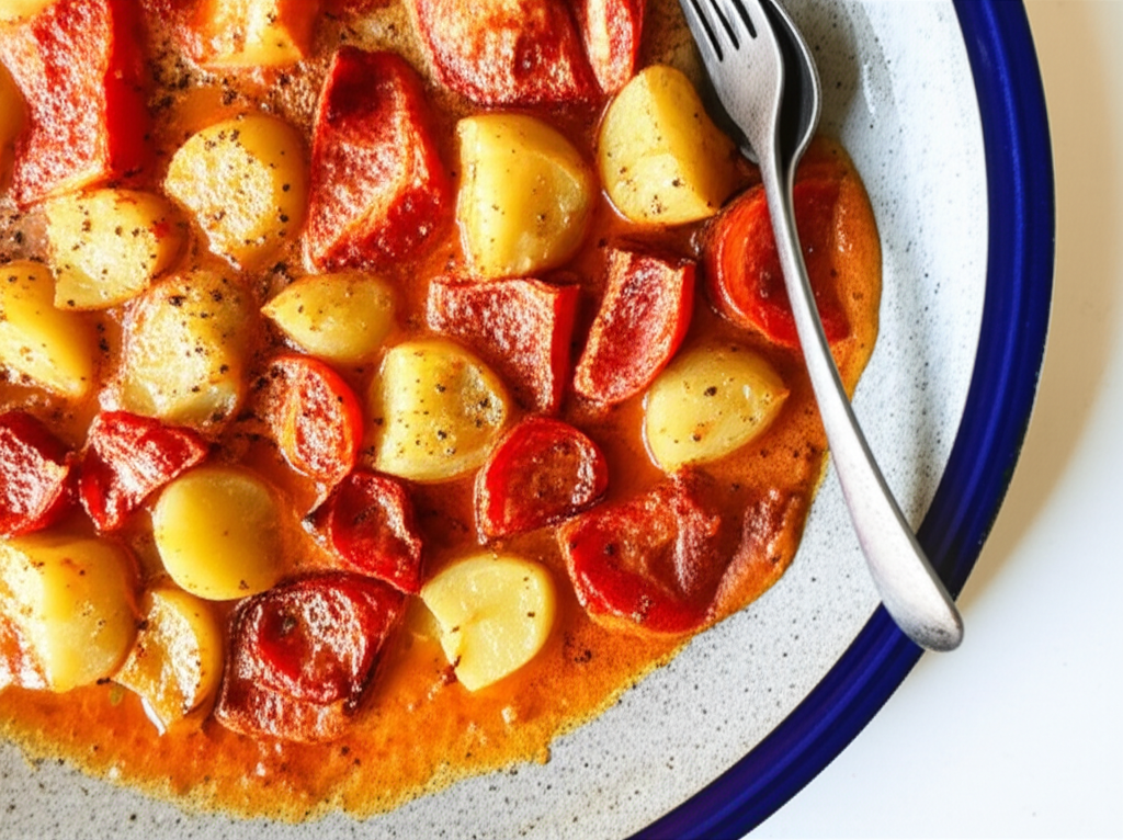 Receita Fácil: Batata e Tomate Assados Caseiros e Deliciosos