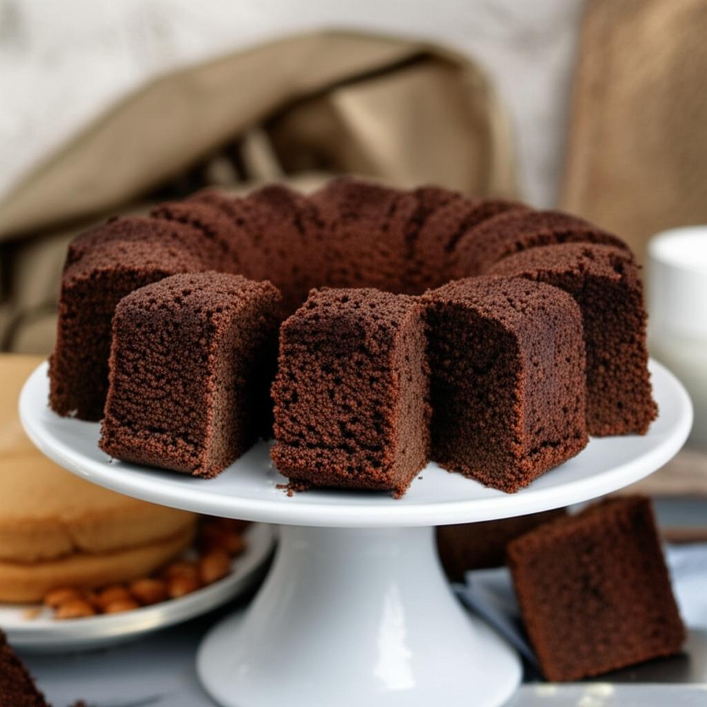Receita Fácil de Bolo de Cacau Caseiro com Leite de Coco Delicioso