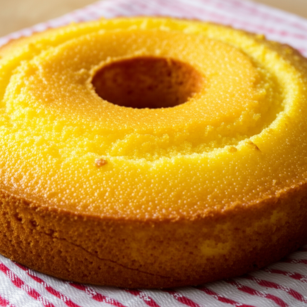 Receita Fácil de Bolo Caseiro de Fubá Cremoso e Delicioso