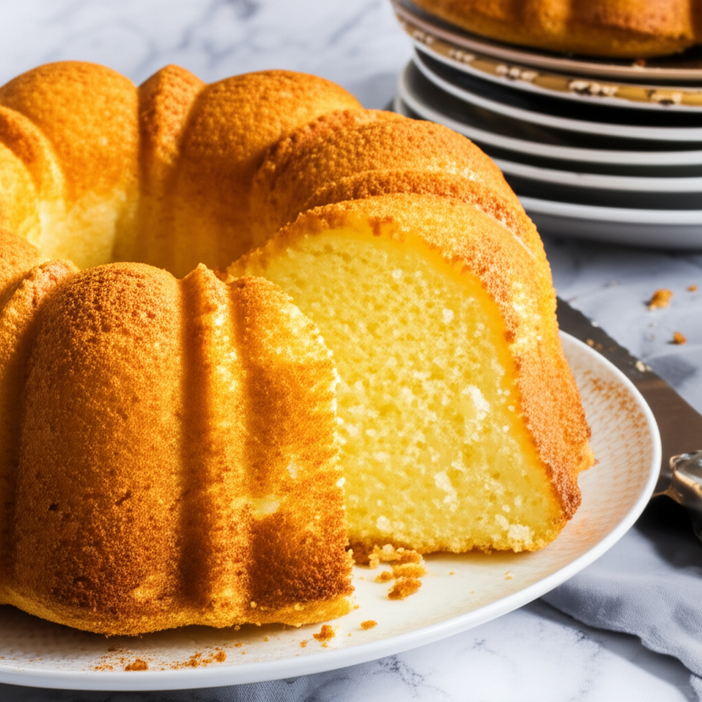 Receita Fácil e Deliciosa de Bolo Caseiro com Creme e Farinha