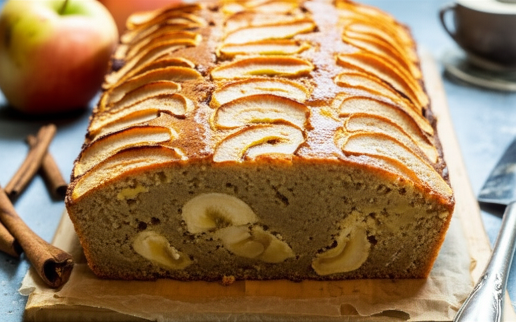 Receita Fácil e Rápida: Bolo Caseiro de Maçã, Banana e Castanhas