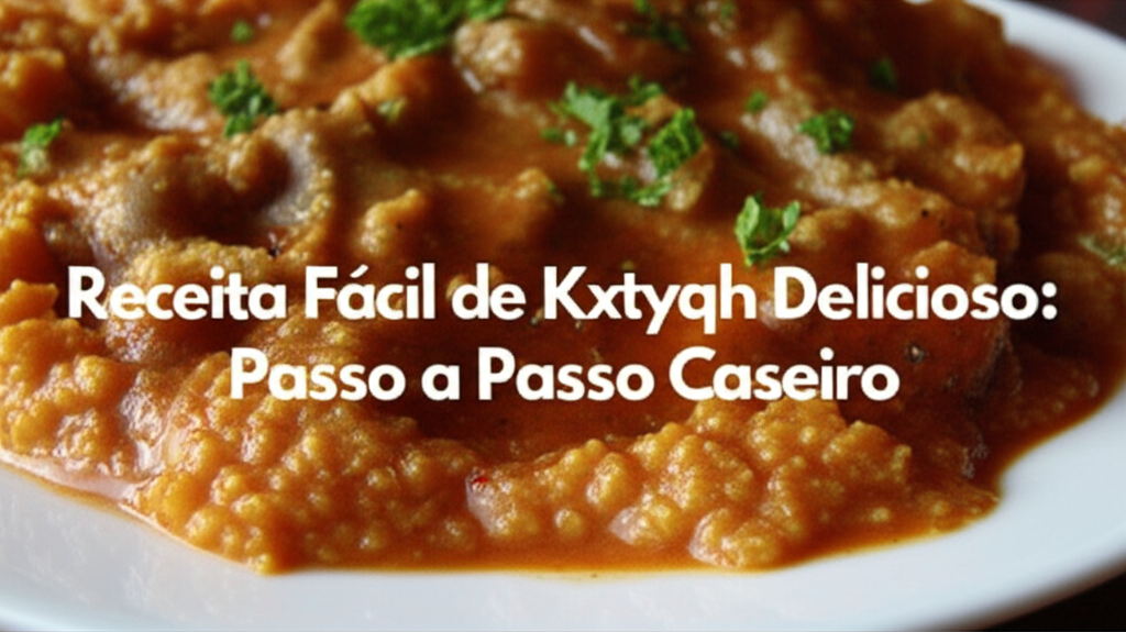 Receita Fácil de Kxtyqh Delicioso: Passo a Passo Caseiro