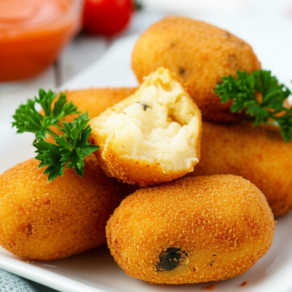Receita Fácil e Caseira de Croquete de Batata: Delicioso e Rápido