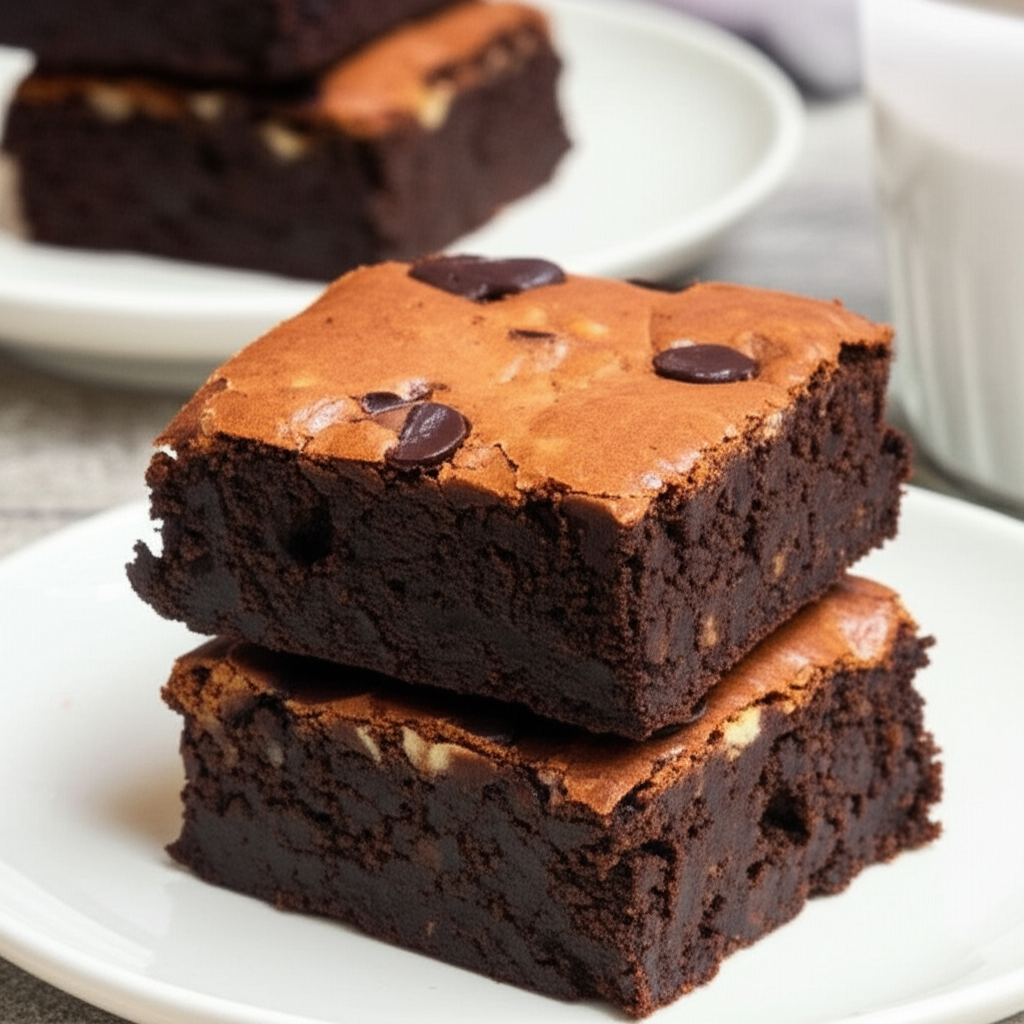 Receita Fácil e Rápida de Brownie com Creatina Caseiro e Delicioso