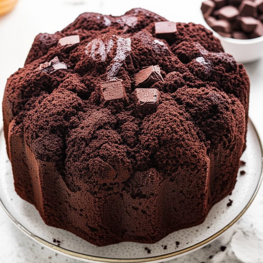 Receita Fácil e Rápida de Bolo Caseiro de Chocolate com Aveia