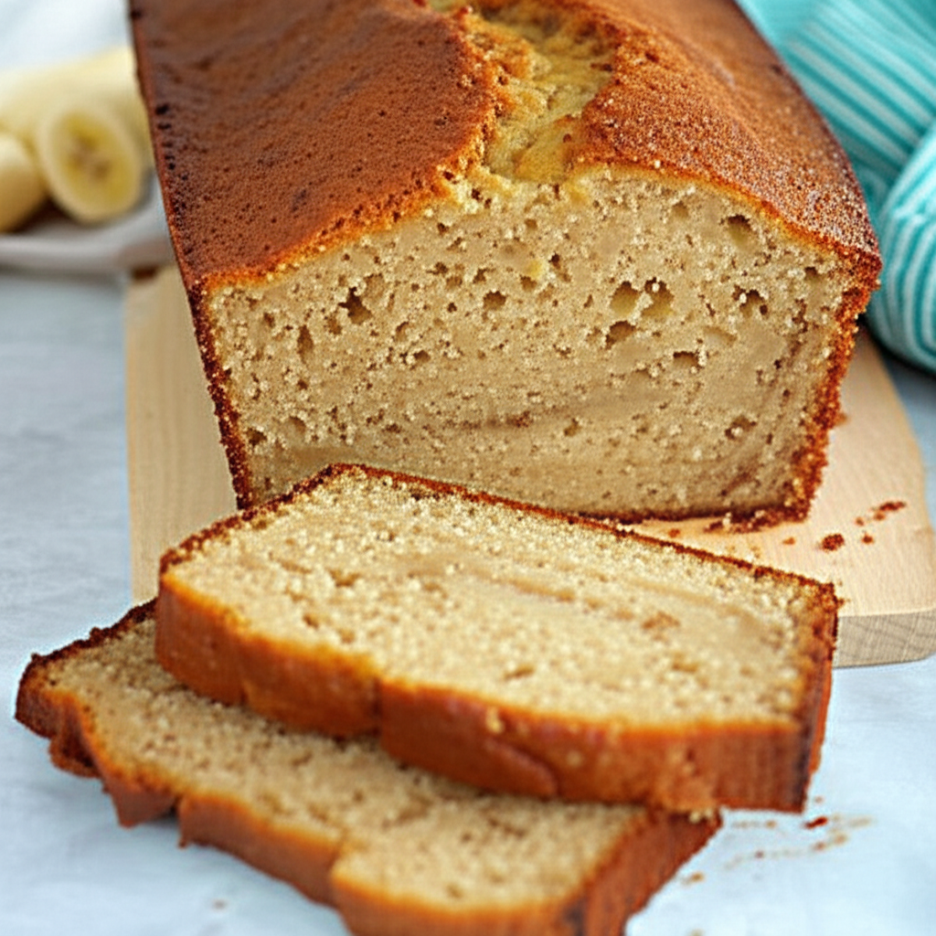 Receita Fácil e Rápida de Bolo de Banana Caseiro Delicioso