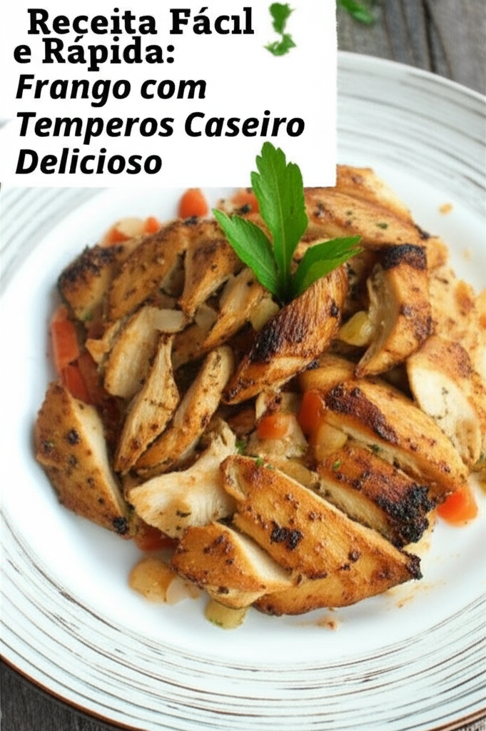 Receita Fácil e Rápida: Frango com Temperos Caseiro Delicioso