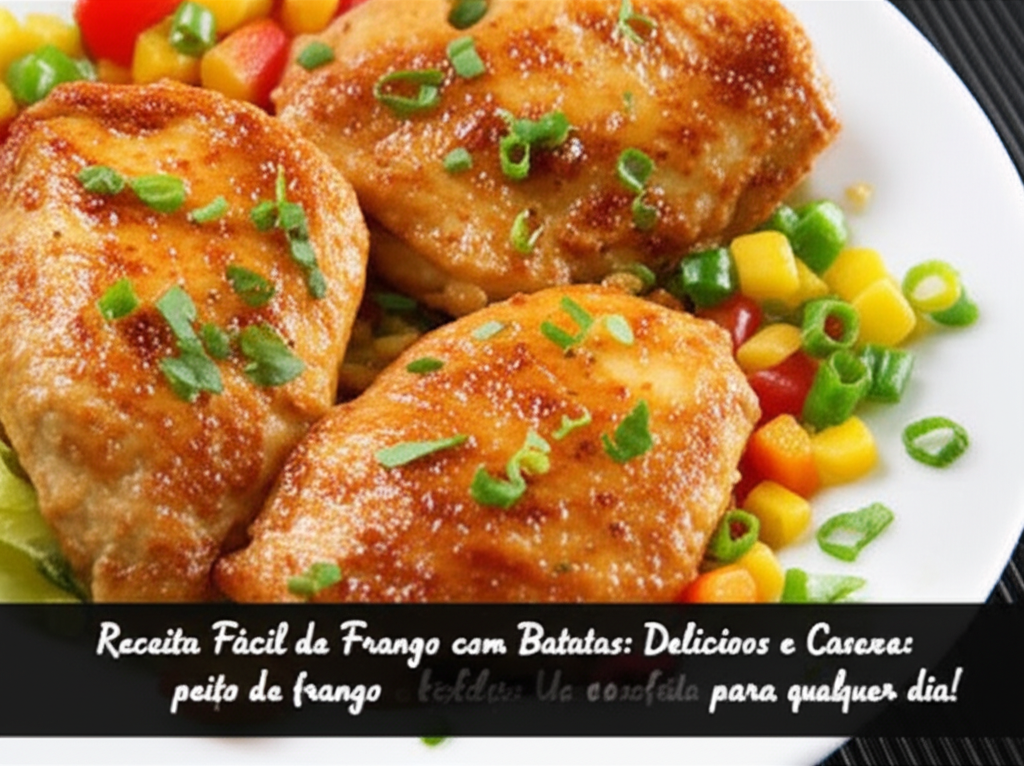 Receita Fácil de Frango com Batatas: Delicioso e Caseiro!