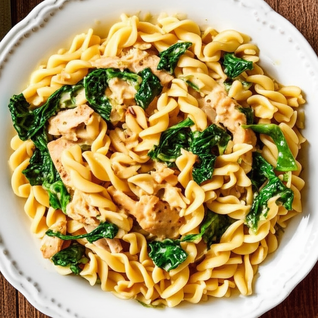 Receita Fácil e Deliciosa de Frango com Macarrão e Couve Caseiro