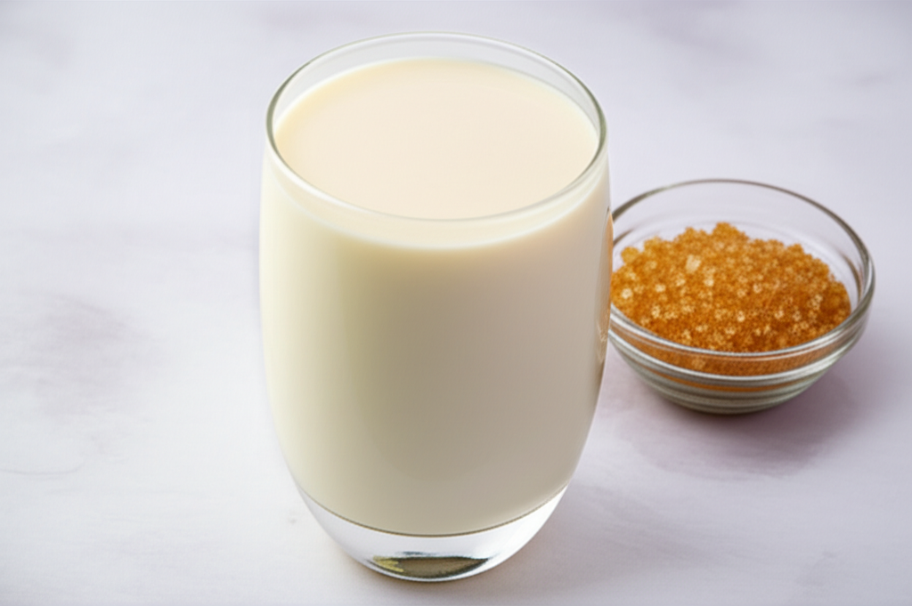 Receita Fácil e Deliciosa de Leite Cremoso com Açúcar Caseiro