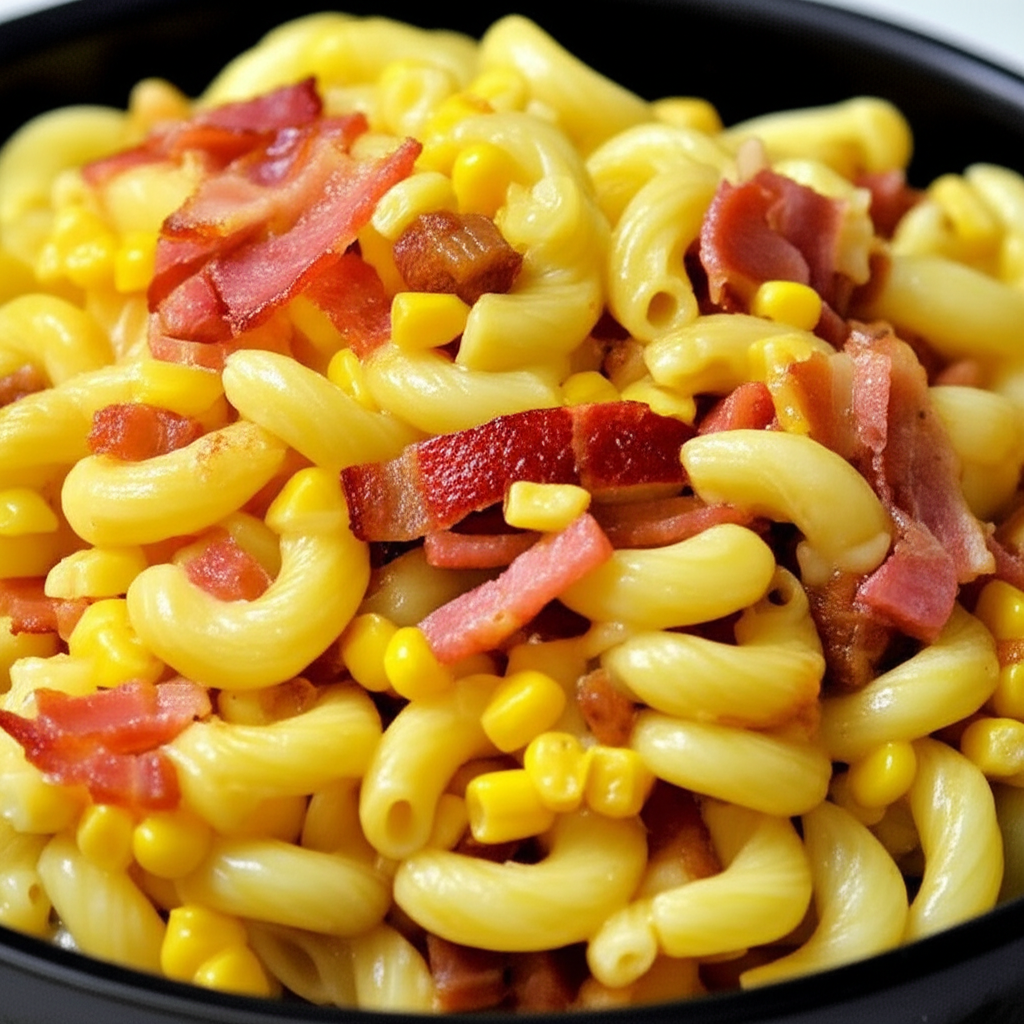 Receita Fácil de Macarrão com Bacon, Milho e Cenoura: Rápido e Delicioso!