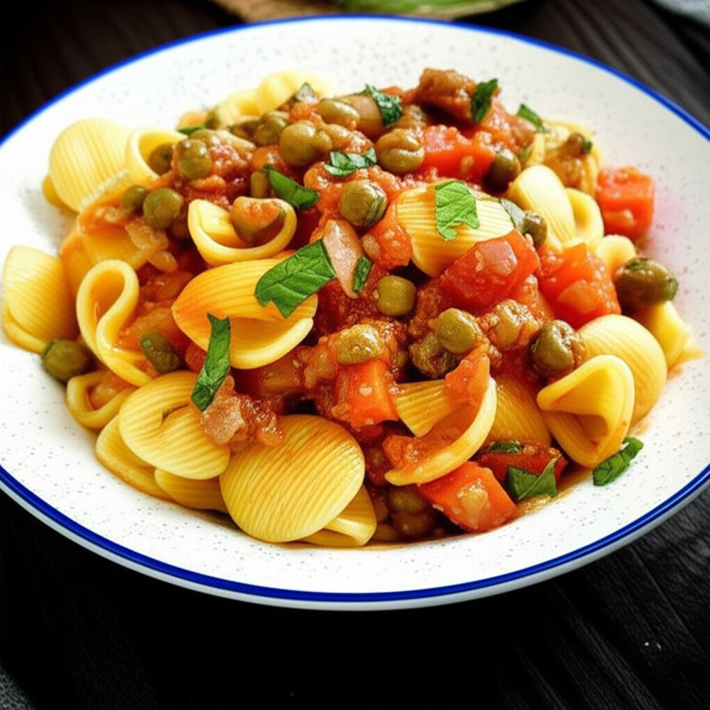 Receita Fácil de Macarrão Caseiro Delicioso com Legumes Frescos