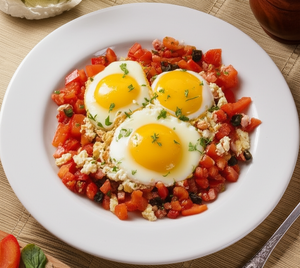 Receita Fácil e Rápida: Ovos, Salsicha e Tomate Caseiros