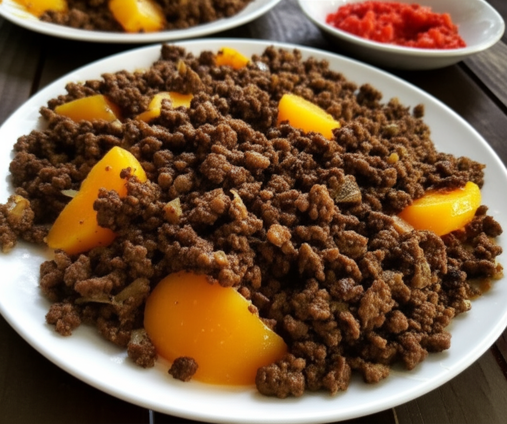 Receita Fácil e Rápida de Picadinho com Batata e Mussarela Delicioso