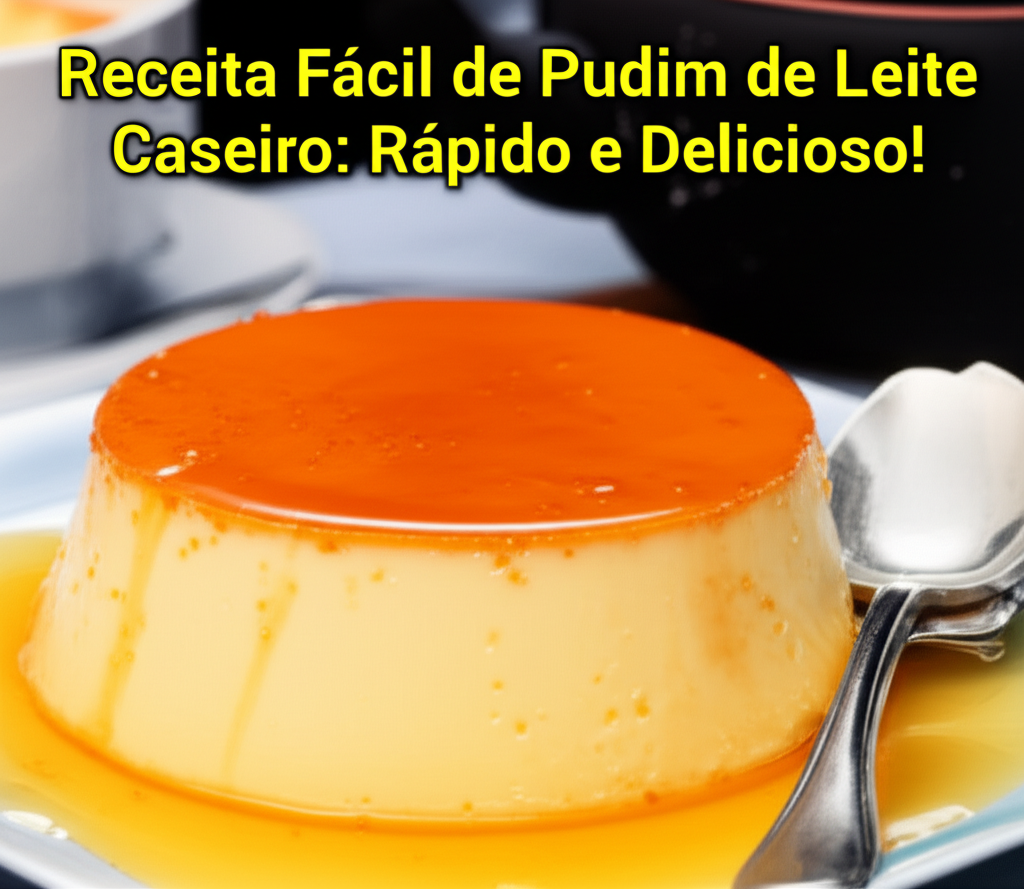Receita Fácil de Pudim de Leite Caseiro: Rápido e Delicioso!