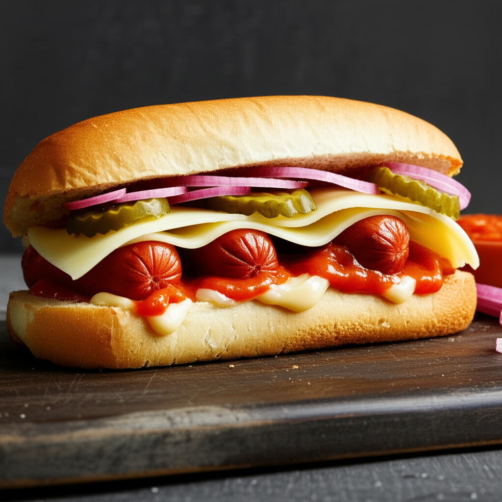 Receita Fácil e Deliciosa: Sanduíche Caseiro de Salsicha com Toque Especial