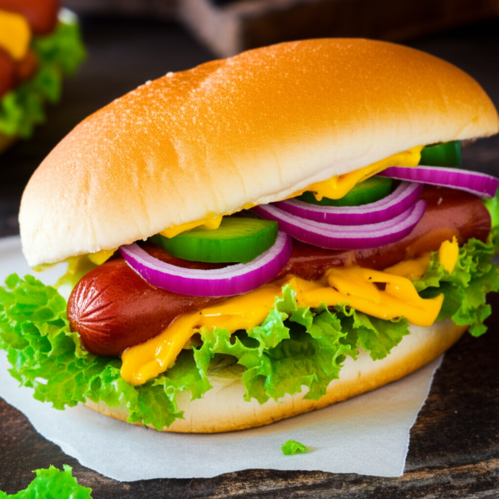 Receita Fácil e Deliciosa: Sanduíche Caseiro com Salsicha e Batata