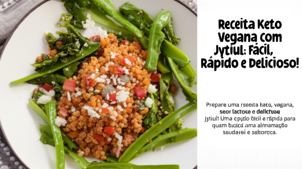 Receita Keto Vegana com Jytiul: Fácil, Rápido e Delicioso!