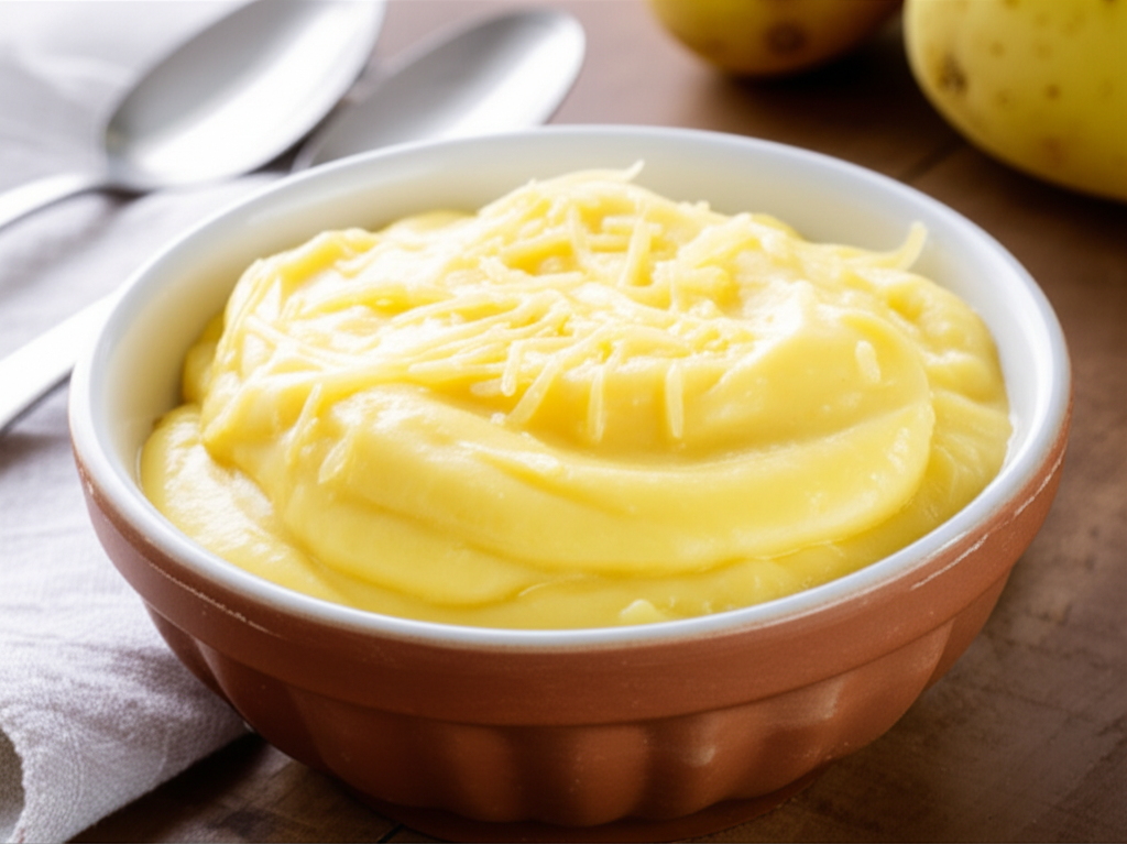 Receita Caseira de Molho Cremoso de Batata, Queijo e Maionese