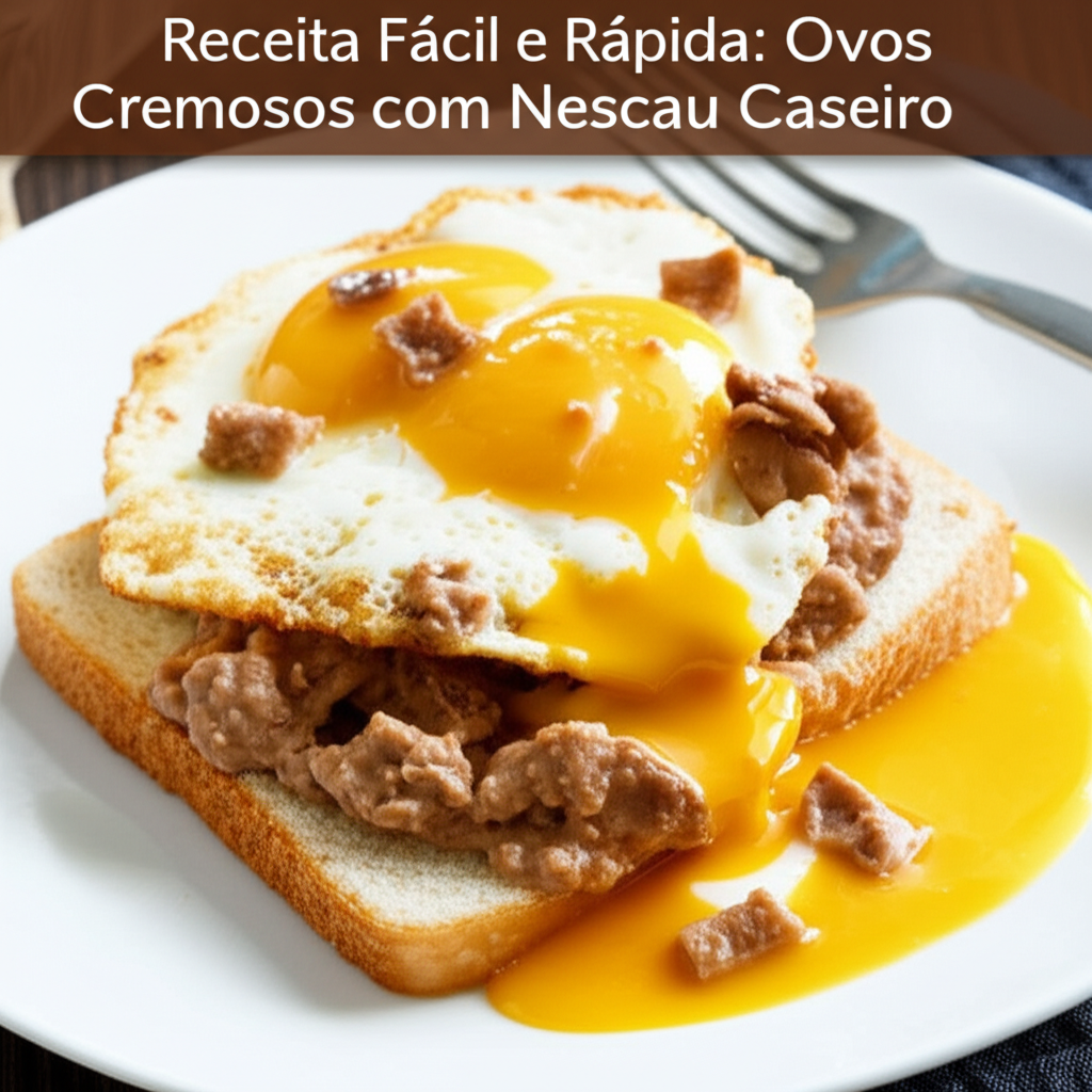 Receita Fácil e Rápida: Ovos Cremosos com Nescau Caseiro