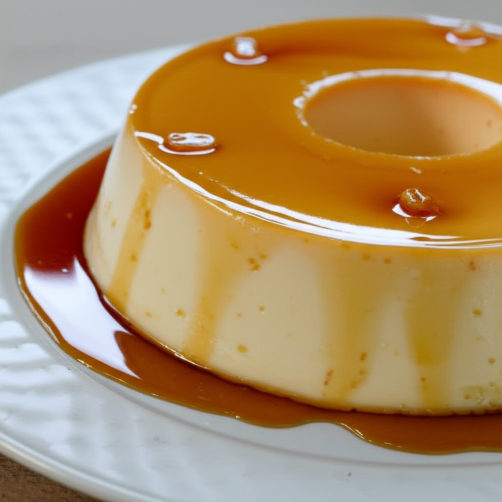 Receita Fácil e Deliciosa de Pudim Cremoso com Tapioca Caseiro