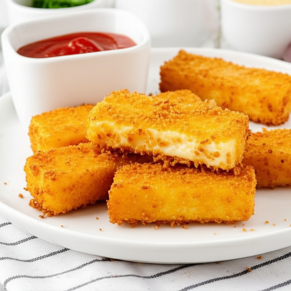 Receita Deliciosa: Queijo Coalho Empanado Caseiro e Crocante!