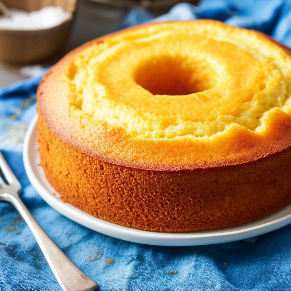 Receita Rápida e Deliciosa: Bolo Caseiro de Ovos e Açúcar
