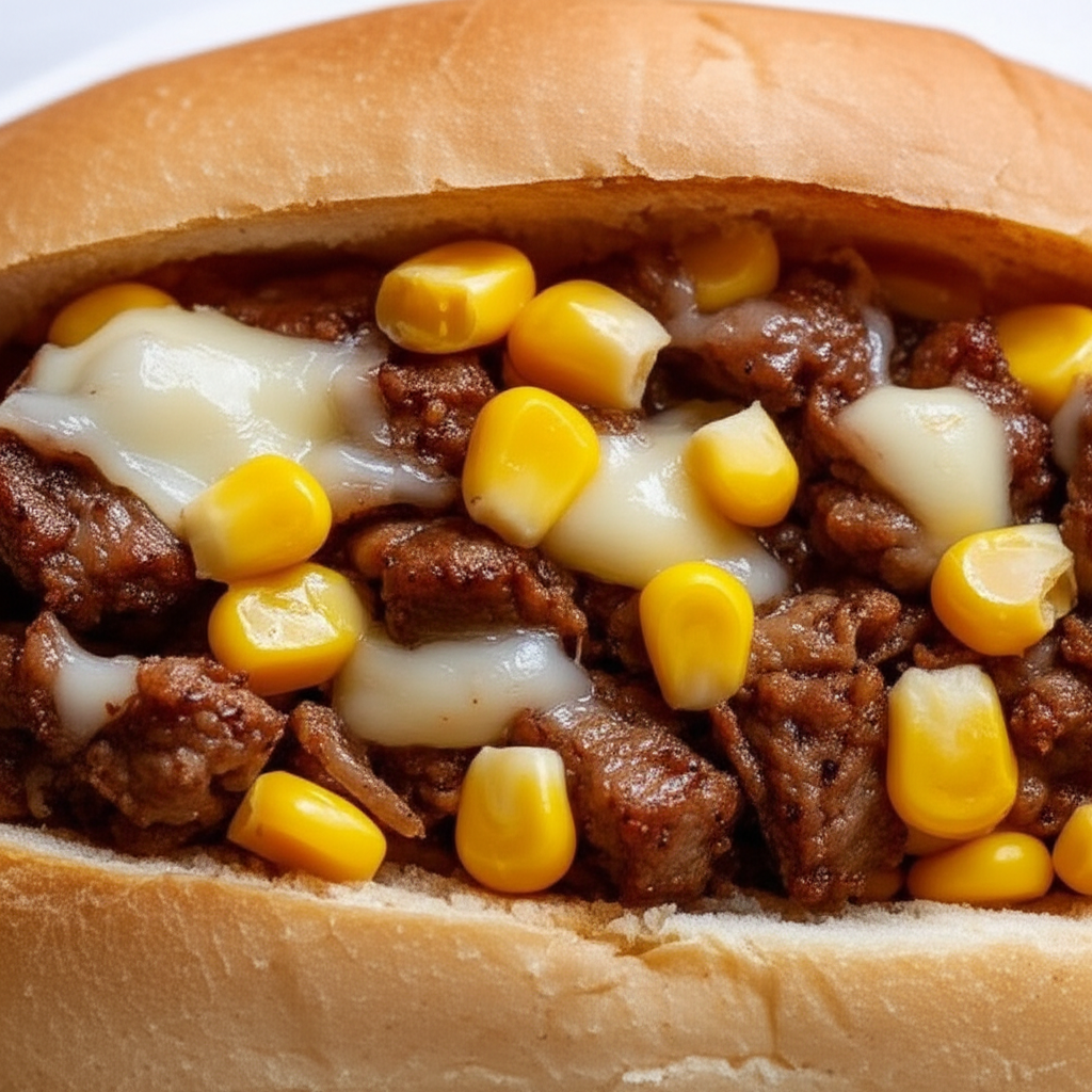 Receita Rápida e Fácil de Pão com Carne Moída, Milho e Queijo