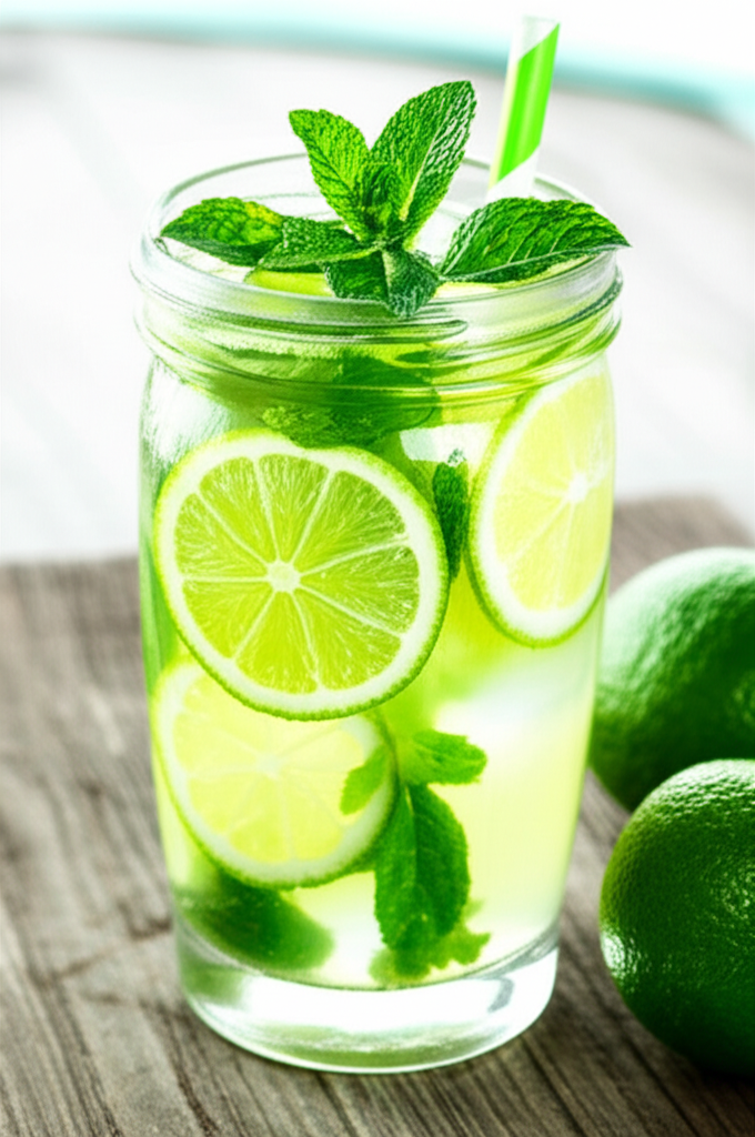 Receita Refrescante: Limonada com Hortelã, Alho e Açúcar - Fácil!