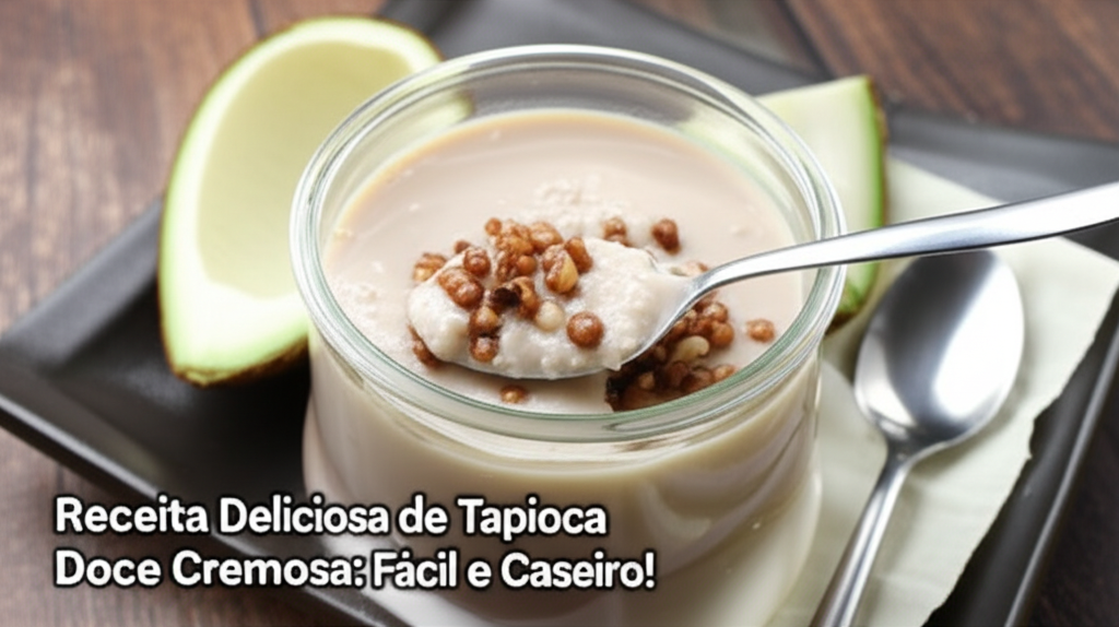 Receita Deliciosa de Tapioca Doce Cremosa: Fácil e Caseiro!