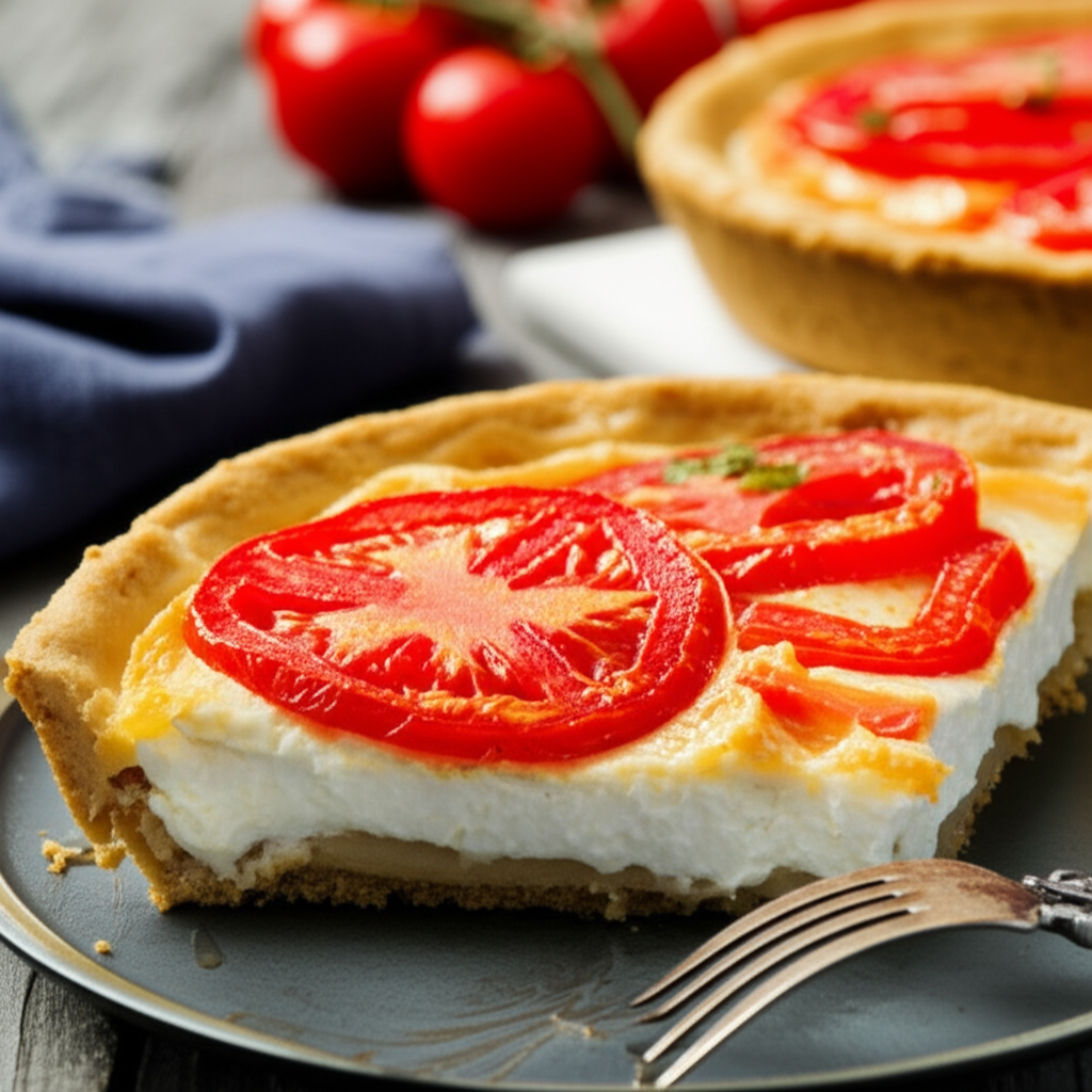 Receita Fácil e Deliciosa: Torta Cremosa de Tomate Caseira
