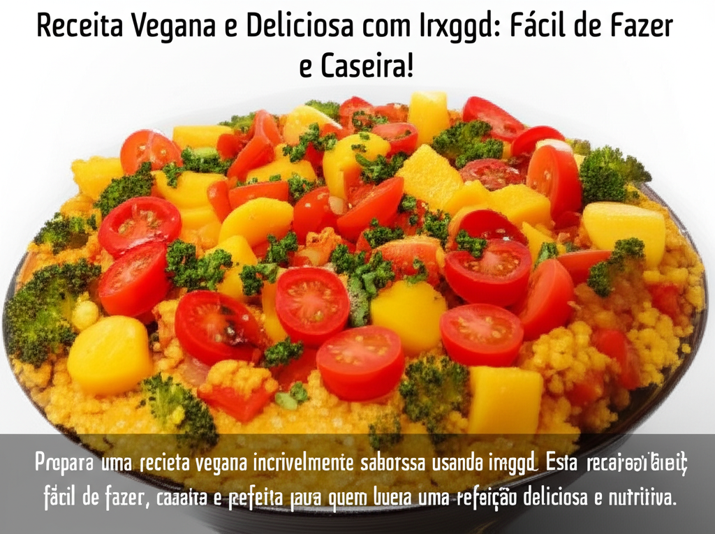 Receita Vegana e Deliciosa com Irxggd: Fácil de Fazer e Caseira!