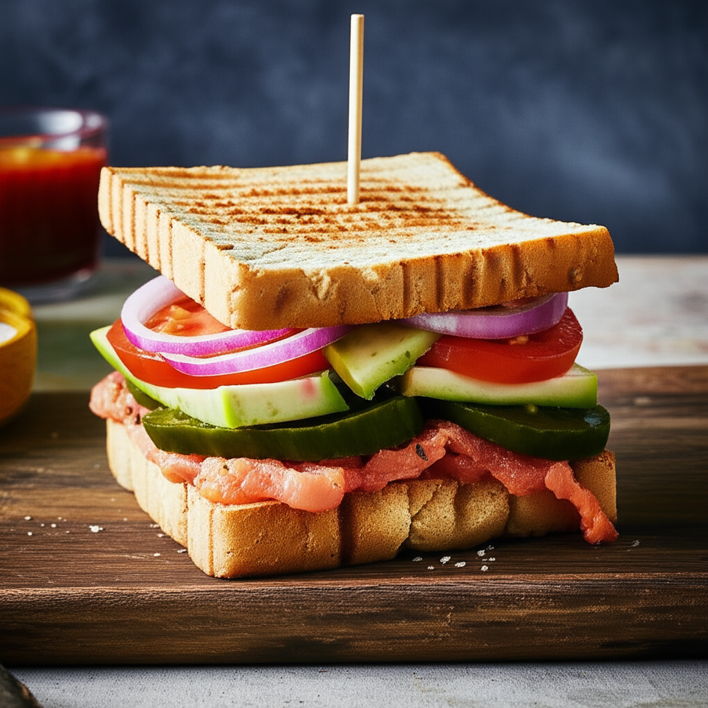 Sanduíche Gourmet Caseiro: Receita Fácil e Deliciosa em Minutos