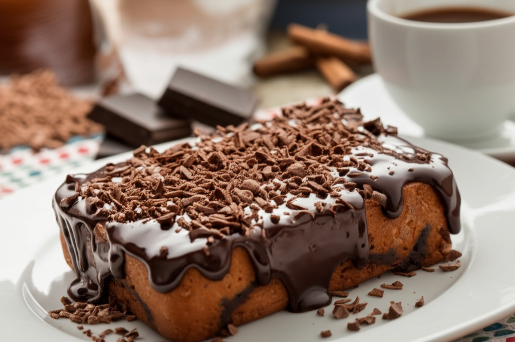 Sobremesa Rápida e Deliciosa de Chocolate com Pão